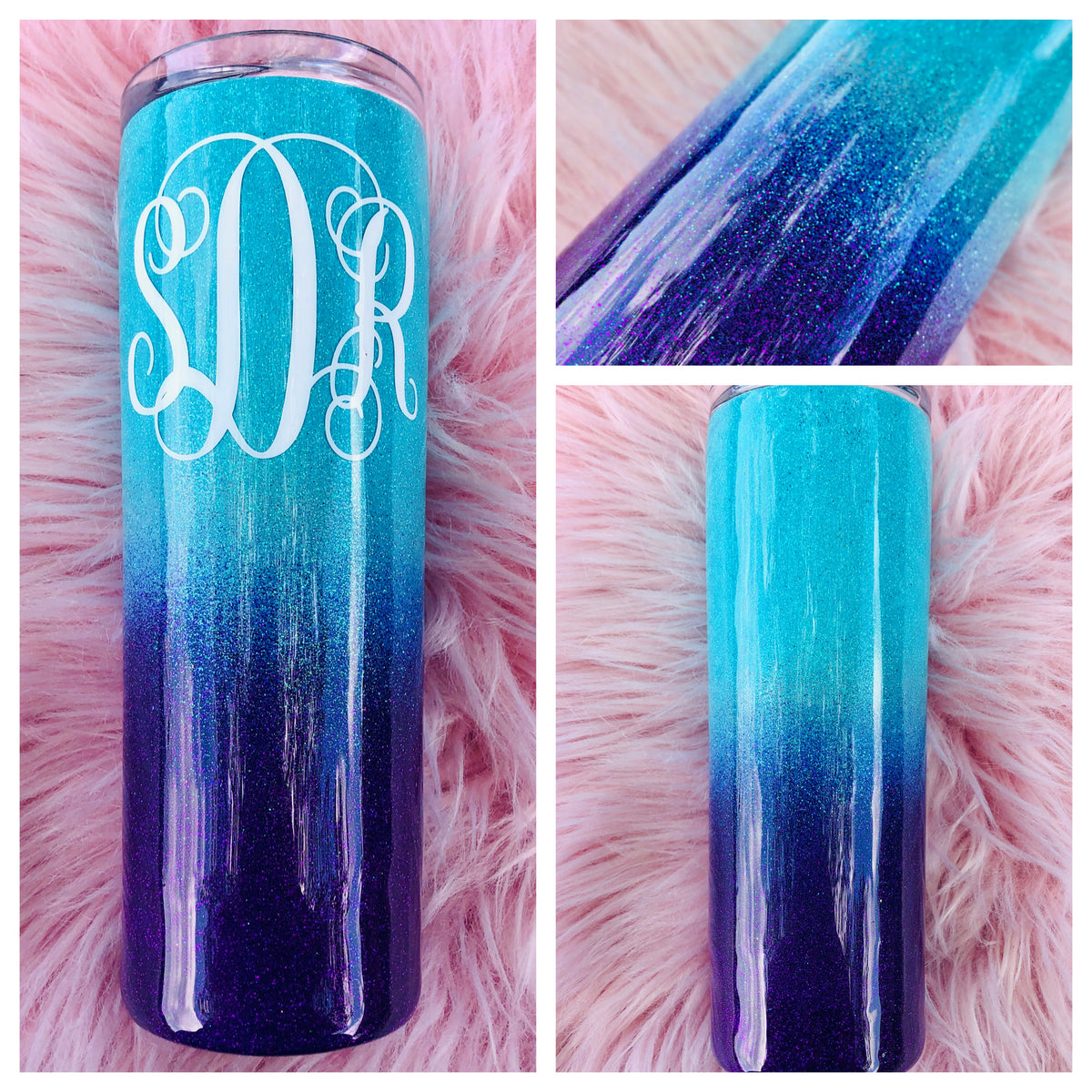 20oz Ombre Tumbler - Blue/Turquoise – Lake Time Supply Co.