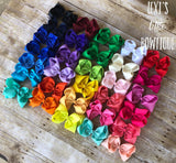 6 Inch Hairbows. Discount Bundle!