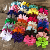 40 for 20! Pinwheel Hair Bows! Discount Bundle!