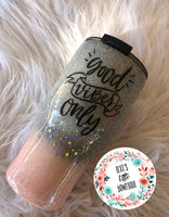 Personalized Glitter Tumbler. Glitter Cup. Glitter Tumbler. Custom Glitter. Pink and gold Glittered Tumbler. Ombre Tumbler. Free Shipping!