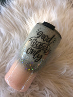 Personalized Glitter Tumbler. Glitter Cup. Glitter Tumbler. Custom Glitter. Pink and gold Glittered Tumbler. Ombre Tumbler. Free Shipping!