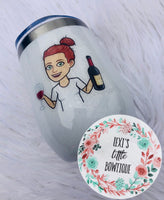 Bitmoji Custom Tumbler