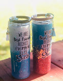 Best Friends Glitter Tumblers