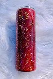 Red and Gold Flake Tumbler