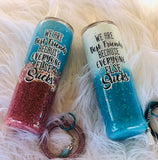 Best Friends Glitter Tumblers