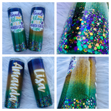 Mardi Gras Themed Tumblers!