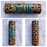 Cheetah Print Tumbler